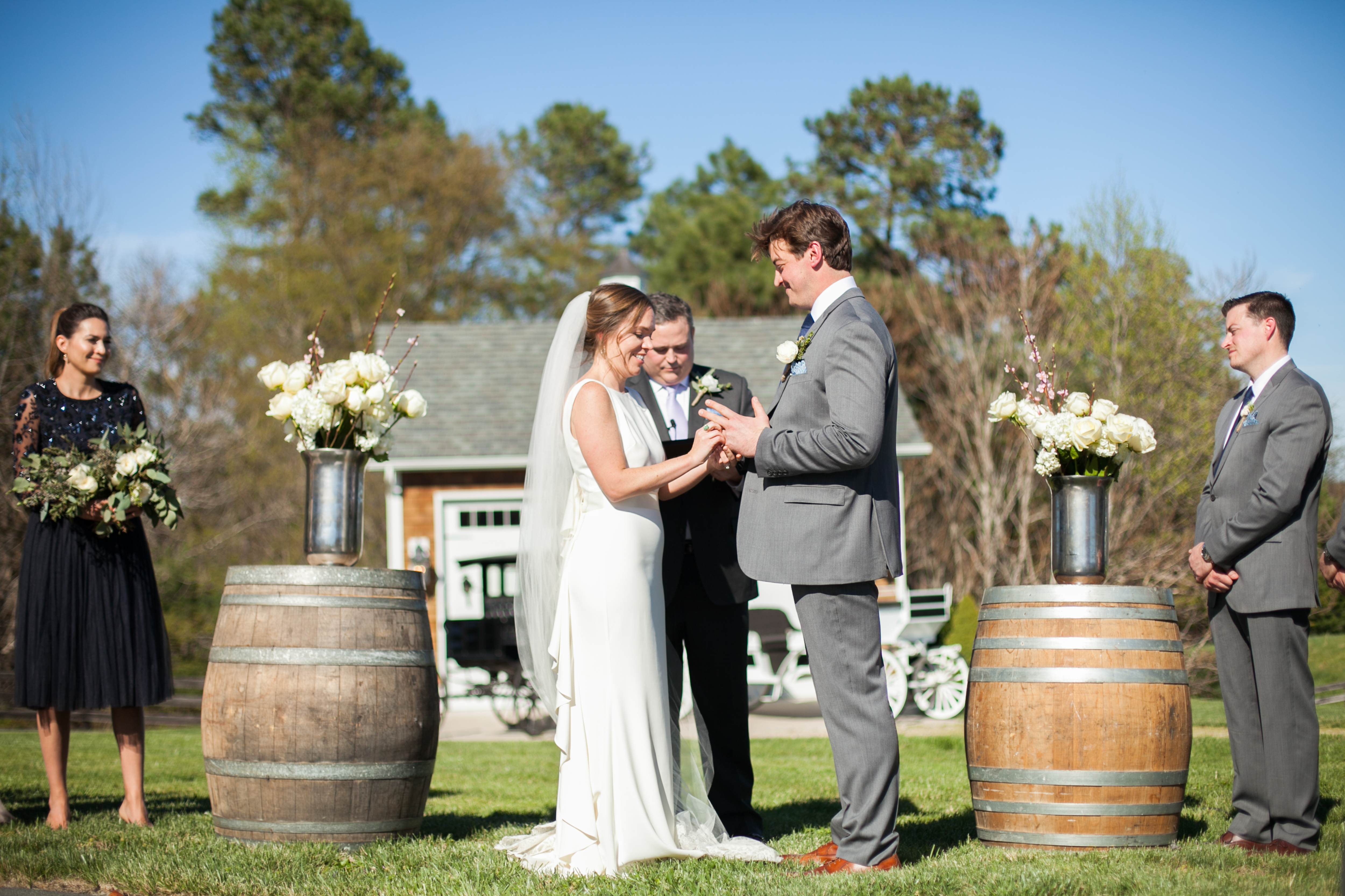 Mary and Matthew Wedding Mount Ida The Barn Charlottesville VA12