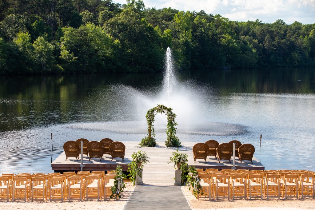 Water's Edge at Mount Ida Farm- Charlottesville Wedding Venue